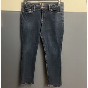 Women's Lucky Brand Size 8/29 Ankle Denim‎ Blue Straight Jeans